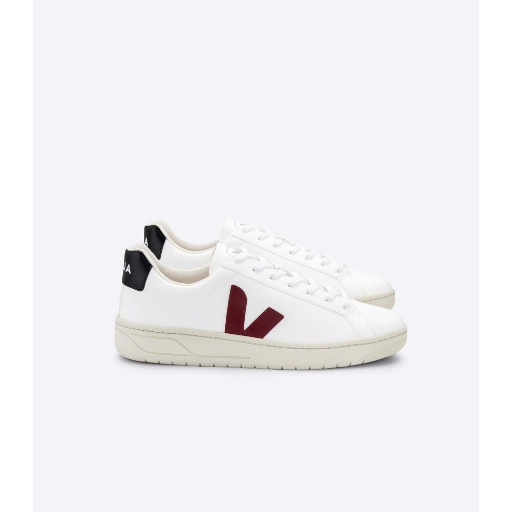 Men\'s Veja URCA CWL Shoes White/Red | SG 272QMA